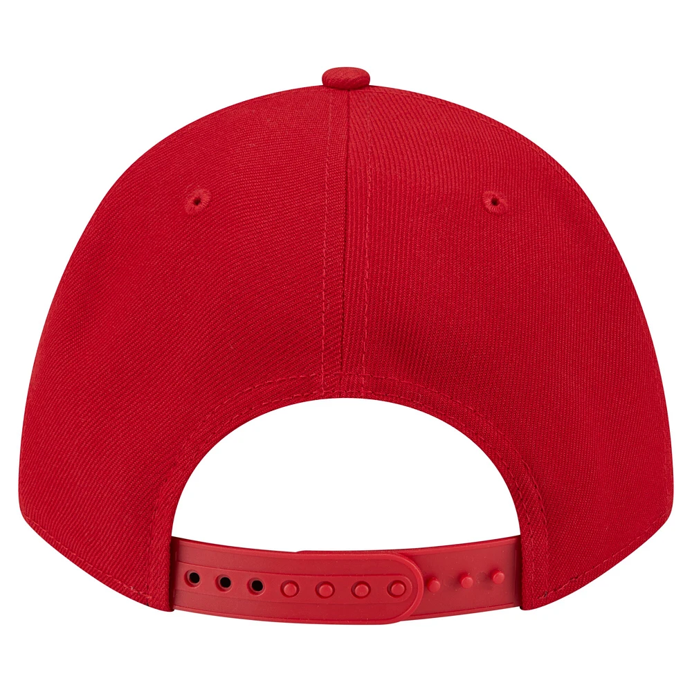 Casquette ajustable 9FORTY M-Crown rouge des Nationals de Washington New Era pour homme