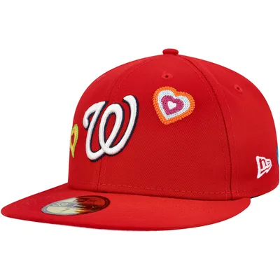 Lids Washington Nationals New Era Green Undervisor 59FIFTY Fitted Hat -  Gray