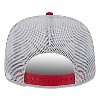 Men's New Era Red Washington Nationals Court Sport 9FIFTY Snapback Hat