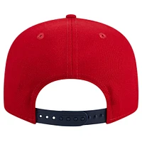 Casquette Snapback 9FIFTY Game Day Bold pour hommes des Nationals de Washington New Era rouge