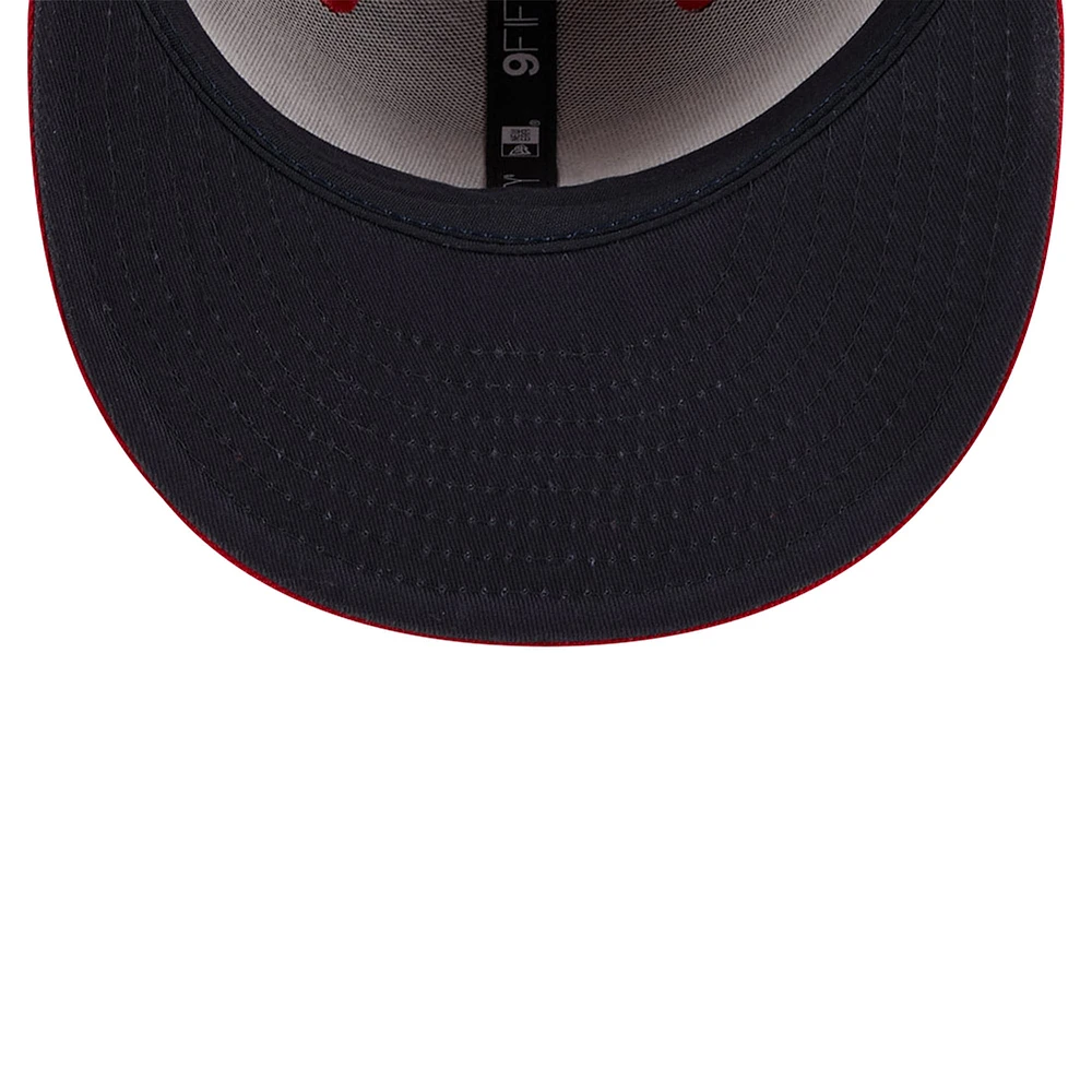 Men's New Era Red Washington Nationals Game Day Bold 9FIFTY Snapback Hat