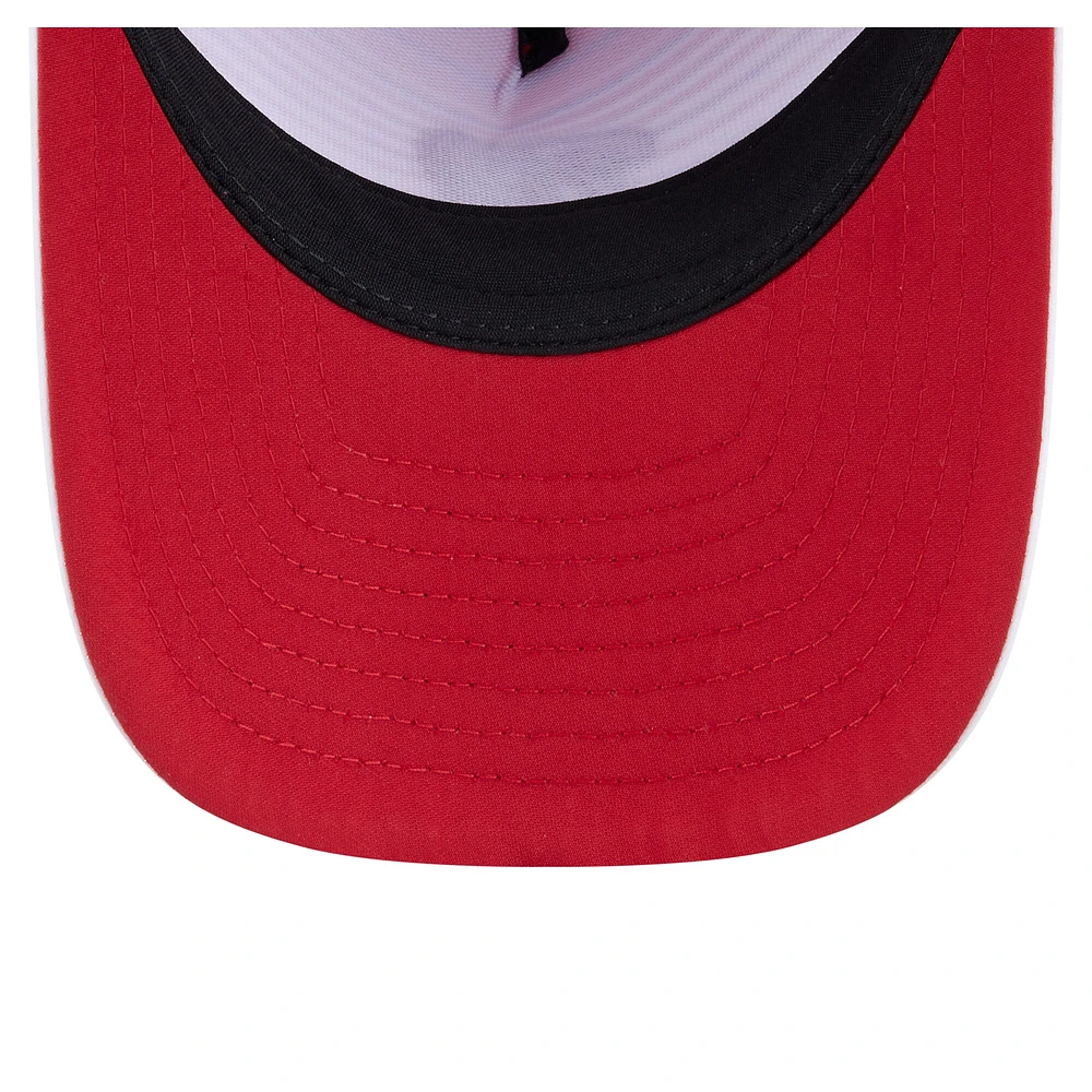 Men's New Era  Red Washington Nationals Gradient 9FORTY M-Crown Adjustable Hat