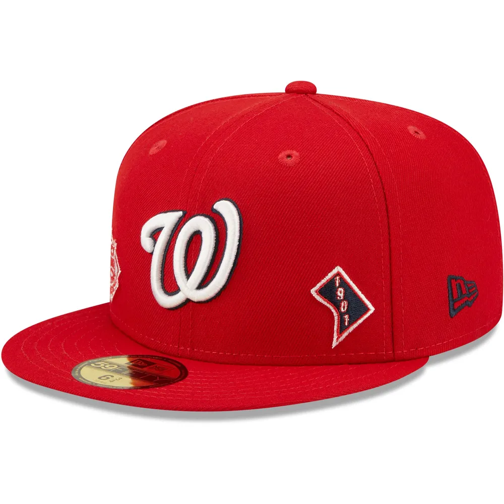 Lids Washington Nationals New Era White on 59FIFTY Fitted Hat