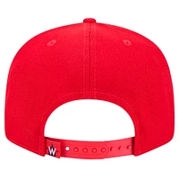 Casquette Snapback 9FIFTY Strike pour homme avec logo Washington Nationals rouge New Era