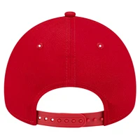 Casquette ajustable 9FORTY couleur A-Frame des Nationals de Washington New Era pour hommes, rouge