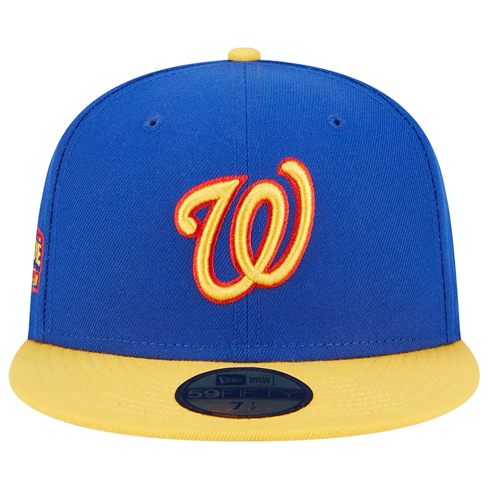 Men's New Era Royal Washington Nationals 59FIFTY Fitted Hat