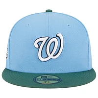 Casquette ajustée 59FIFTY New Era Sky Blue/Cilantro Washington Nationals 2018 MLB All-Star Game pour homme