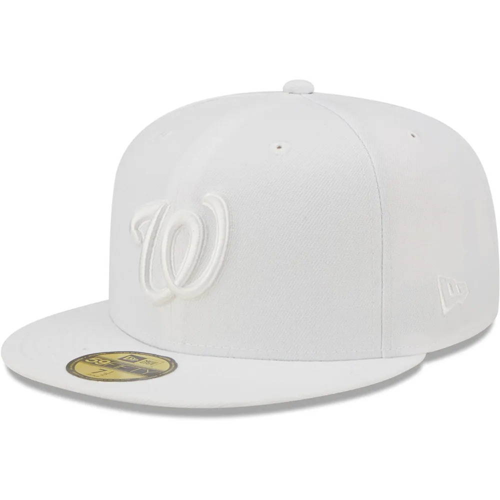 Lids Washington Nationals New Era White on 59FIFTY Fitted Hat