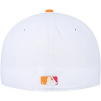 Men's New Era  White/Pink Washington Nationals 10th Team Anniversary 59FIFTY Fitted Hat