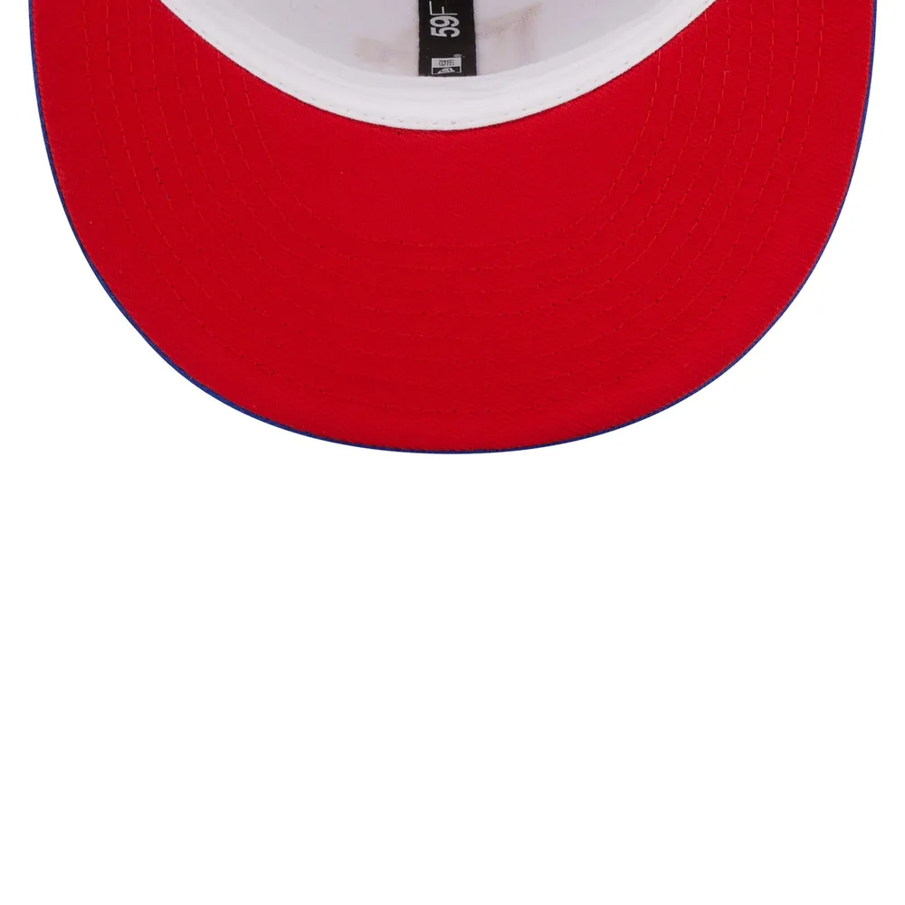 Men's New Era Royal Washington Nationals White Logo 59FIFTY Fitted Hat