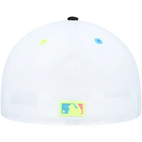 NWE VEUT WHITE MLB NEON EYES 59FIFTY HATMENHIC