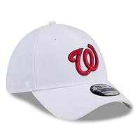 Men's New Era White Washington Nationals 39THIRTY Flex Hat