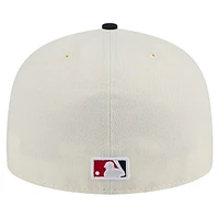 Casquette ajustée Chrome 59FIFTY pour homme New Era blanche des Nationals de Washington
