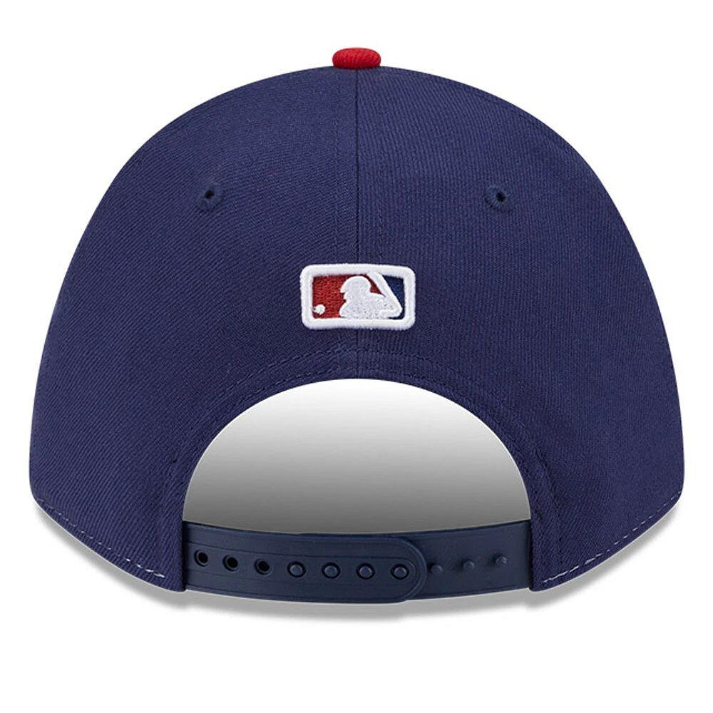 Casquette ajustable New Era 9FORTY pour homme, réplique de joueur des Washington Nationals, blanche