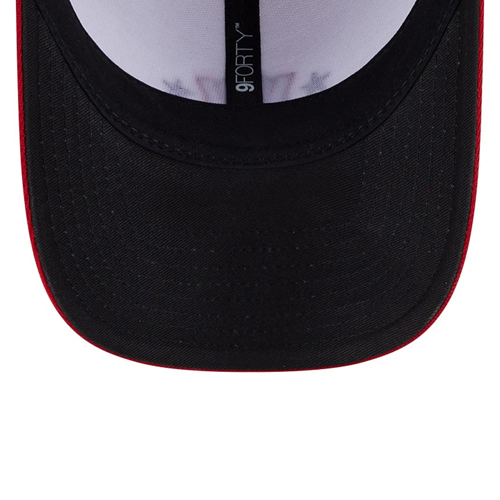 Casquette ajustable New Era 9FORTY pour homme, réplique de joueur des Washington Nationals, blanche