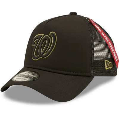 Lids Washington Nationals Fanatics Branded Fundamental Two-Tone Snapback Hat  - Red/Navy