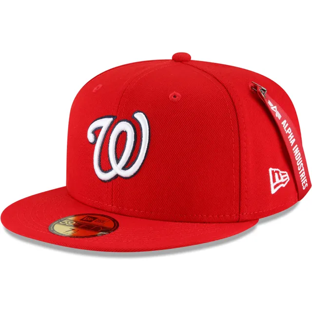 Red Washington Redskins New Era 59Fifty Fitted Hat (Nationals