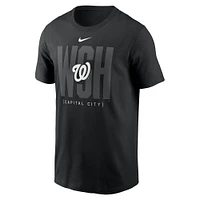 Men's Nike Black Washington Nationals Fashion Local T-Shirt