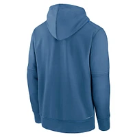 Men's Nike Blue Washington Nationals 2025 City Connect Authentic Collection Performance Pullover Hoodie