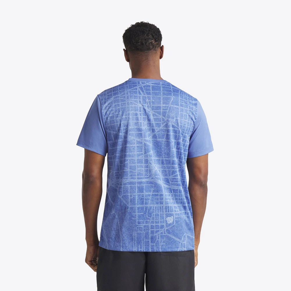 Men's Nike Blue Washington Nationals 2025 City Connect Authentic Collection Velocity Performance T-Shirt
