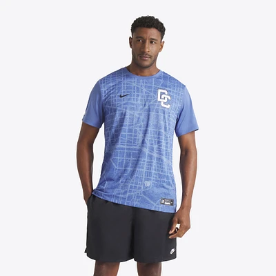 Men's Nike Blue Washington Nationals 2025 City Connect Authentic Collection Velocity Performance T-Shirt