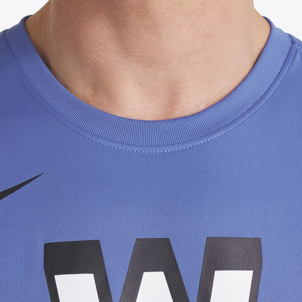 Men's Nike Blue Washington Nationals 2025 City Connect Legend Performance Long Sleeve T-Shirt