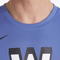Men's Nike Blue Washington Nationals 2025 City Connect Legend Performance Long Sleeve T-Shirt
