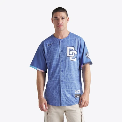 Men's Nike  Blue Washington Nationals 2025 City Connect Limited Jersey