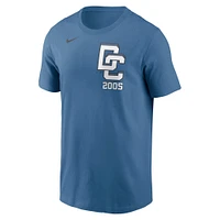 Men's Nike Blue Washington Nationals 2025 City Connect Wordmark T-Shirt