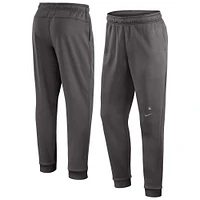 Pantalon de performance pour joueur voyage la collection authentique des Washington Nationals Nike gris hommes