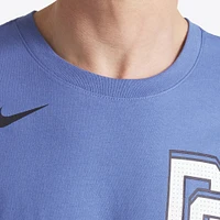 Men's Nike James Wood Blue Washington Nationals 2025 City Connect Fuse Name & Number T-Shirt
