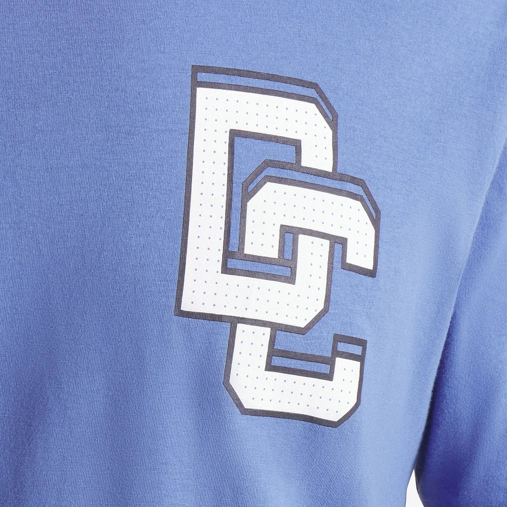 Men's Nike James Wood Blue Washington Nationals 2025 City Connect Fuse Name & Number T-Shirt