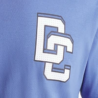 Men's Nike James Wood Blue Washington Nationals 2025 City Connect Fuse Name & Number T-Shirt