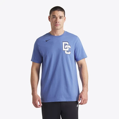 Men's Nike James Wood Blue Washington Nationals 2025 City Connect Fuse Name & Number T-Shirt
