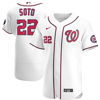 Men's Nike Juan Soto White Washington Nationals Home Authentic Player Jersey