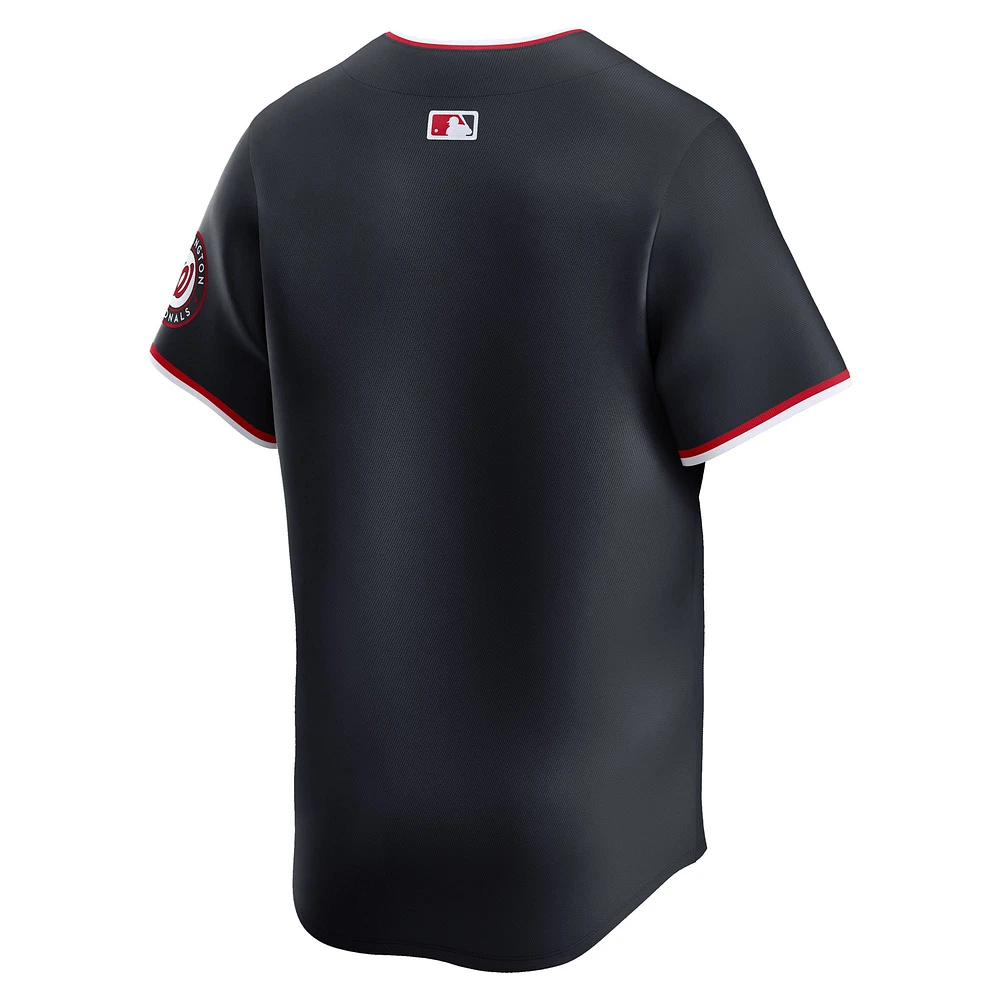 Men's Nike Navy Washington Nationals Alternate Limited Jersey