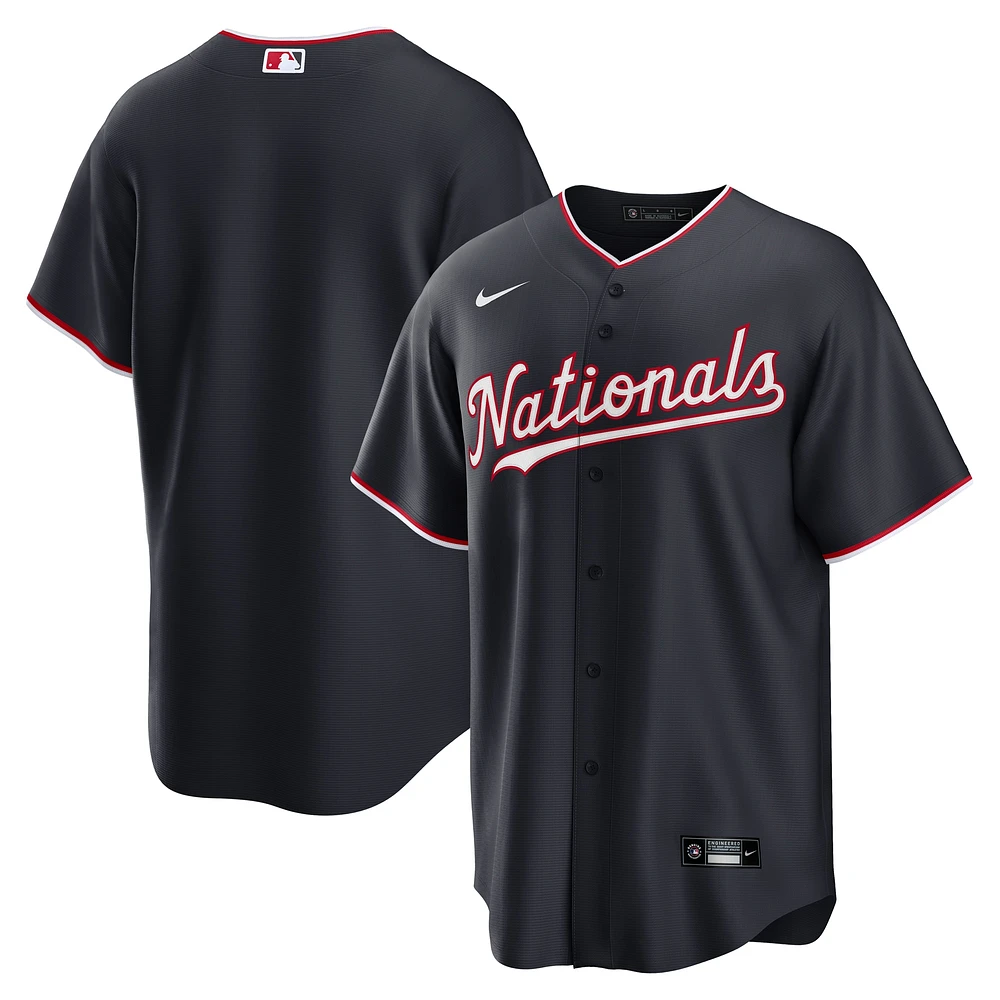 Men's Nike  Navy Washington Nationals Alternate Replica 2.0 Jersey