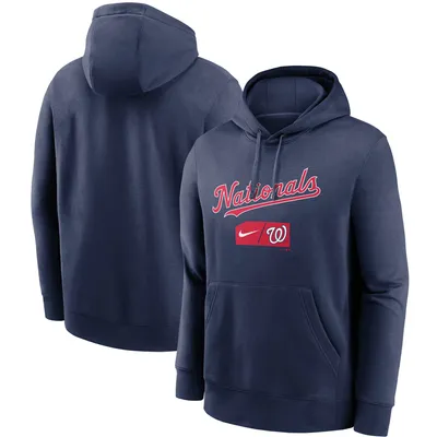 Lids Washington Nationals Nike Authentic Collection Pregame Performance  Full-Zip Hoodie - Navy