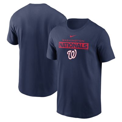 Men's Nike Navy Washington Nationals Team T-Shirt