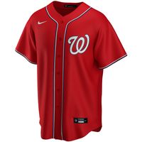 Men's Nike Red Washington Nationals Alternate Replica Team - Jersey