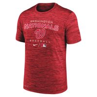 Men's Nike Red Washington Nationals Authentic Collection Velocity Practice Performance T-Shirt