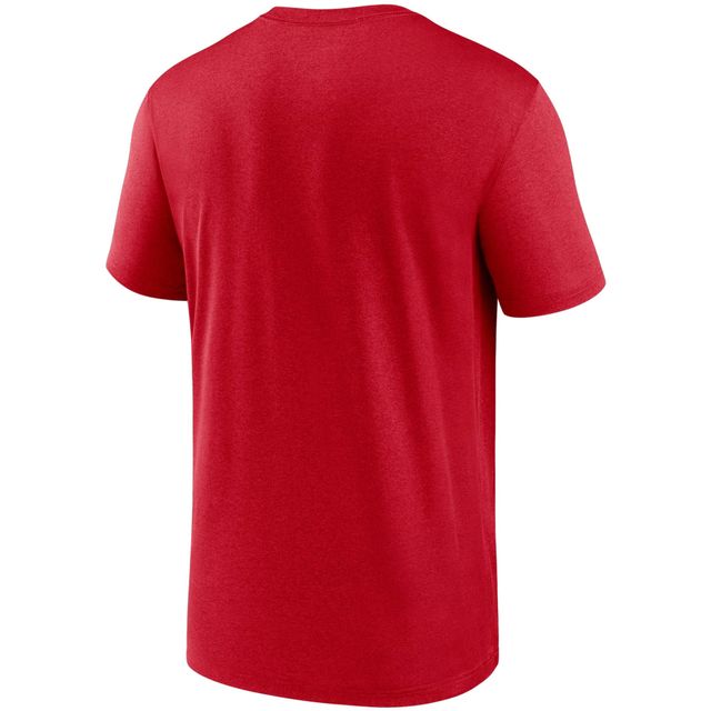 T-shirt Nike rouge Washington Nationals City Legend Practice Performance pour homme