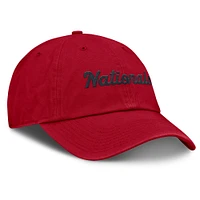 Men's Nike Red Washington Nationals Club Adjustable Hat