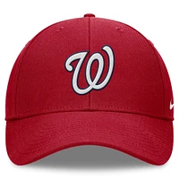 Casquette ajustable Nike Washington Nationals Club Performance pour homme, rouge