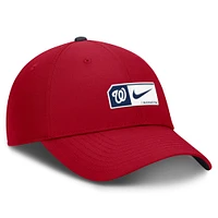 Men's Nike Red Washington Nationals Club Primetime Adjustable Hat