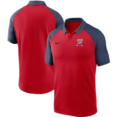 Nike Navy Washington Nationals Agility Performance Polo Shirt in Blue for  Men