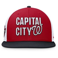Men's Nike  Red Washington Nationals Pro Trucker Snapback Hat