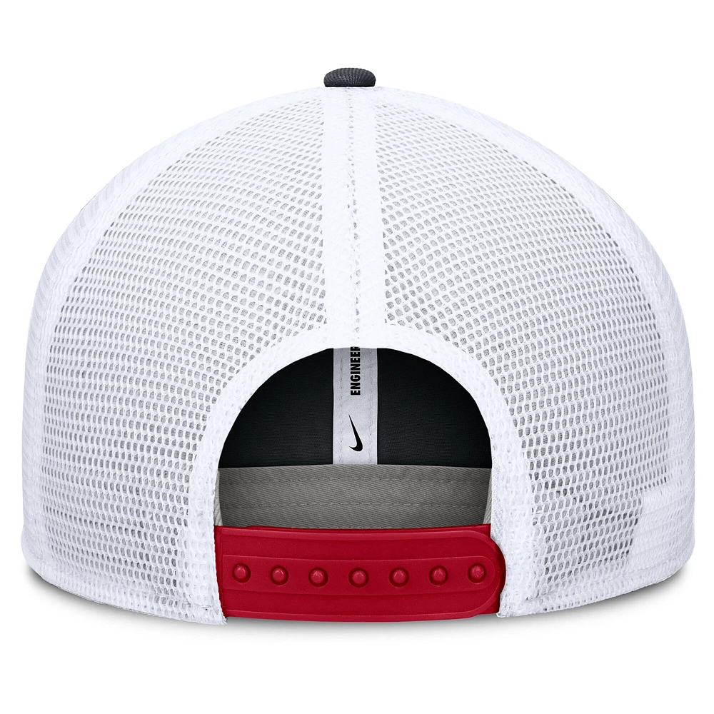 Men's Nike  Red Washington Nationals Pro Trucker Snapback Hat