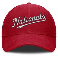 Men's Nike Red Washington Nationals Rise Gaberdine Adjustable Hat