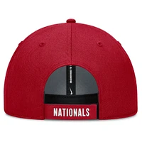 Men's Nike White/Red Washington Nationals Club Performance Adjustable Hat